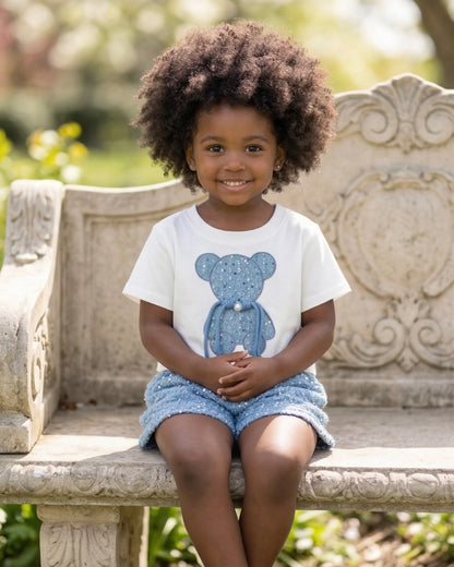 Azure Teddy Luxe Set